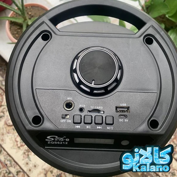 اسپیکر بلوتوثی قابل حمل مدل ZQS-6212